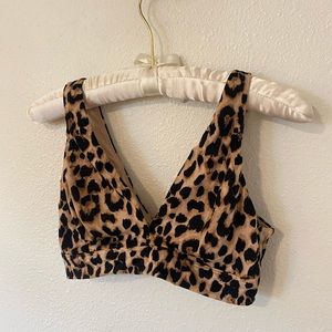 Victoria’s Secret cheetah print bralette